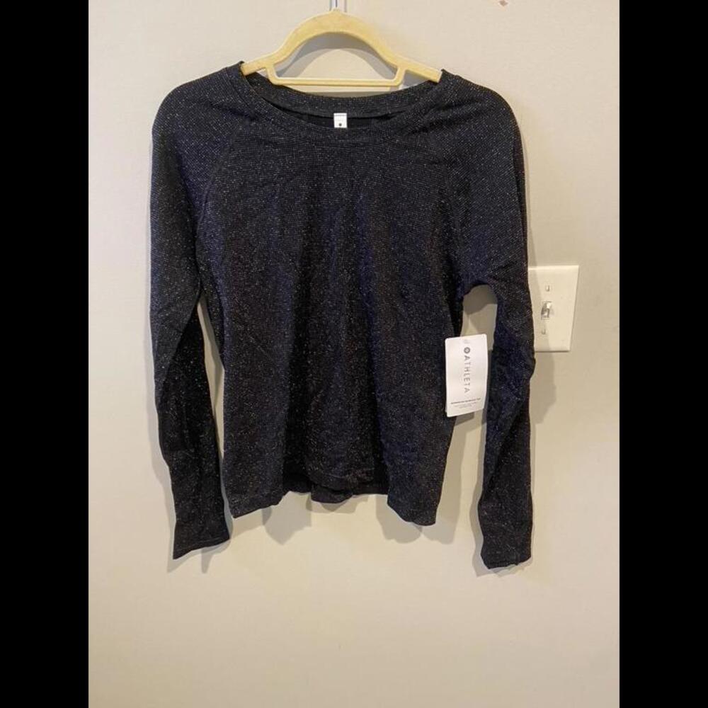 NWT Athleta Momentum Shimmer Top- size small